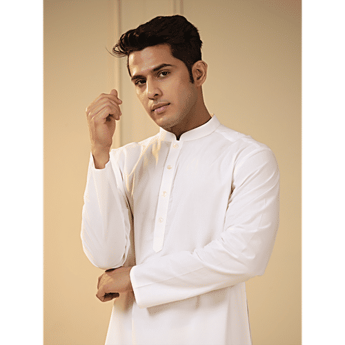 Indigo Men's Kurta With Churidar, 1 Set (Size - M) 