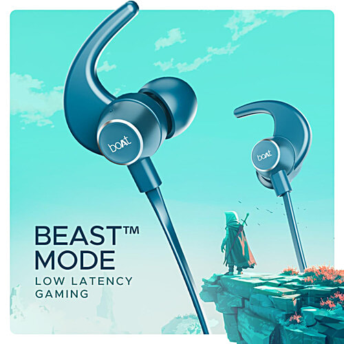 boAt Rockerz 255 Pro + Wireless Bluetooth Earphones - Teal Green, 1 pc