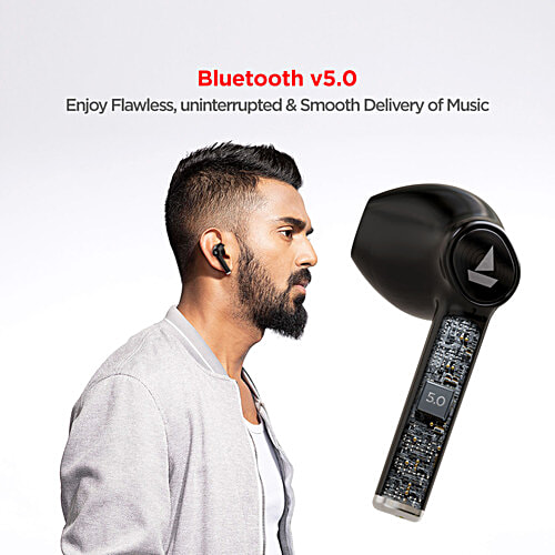 boAt Airdopes 138 TWS Earphones - Active Black, 1 pc  