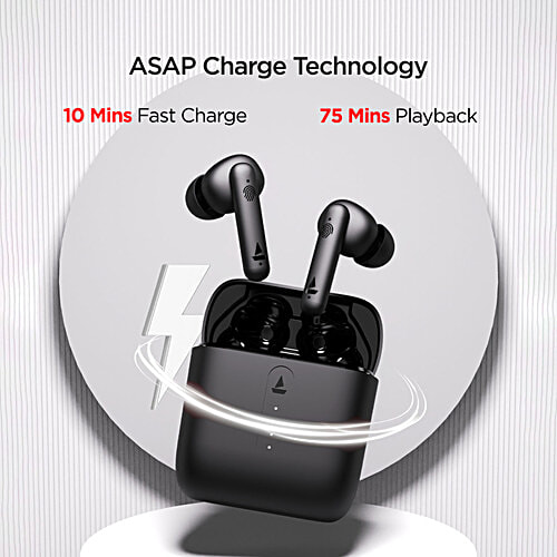 boAt Airdopes 148 In-Ear TWS Earphones - Active Black, 1 pc True Wireless Stereo