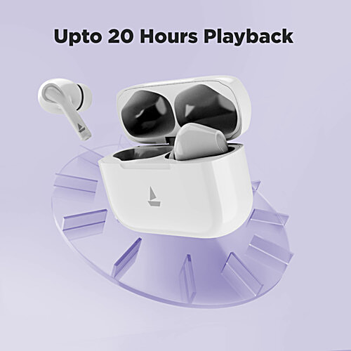 boAt Airdopes 163 Wireless Earphones - Ivory White, 1 pc  