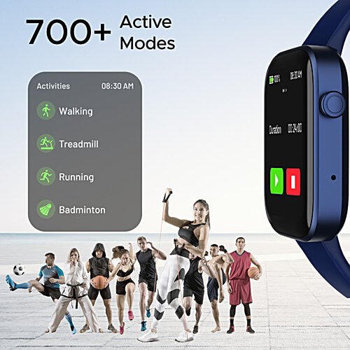 boAt Storm Call 2 Smartwatch - Dark Blue, 4.64 cm, 1 pc  