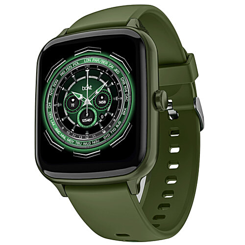 boAt Wave Style Call Smartwatch - Olive Green, 4.29 cm, 1 pc