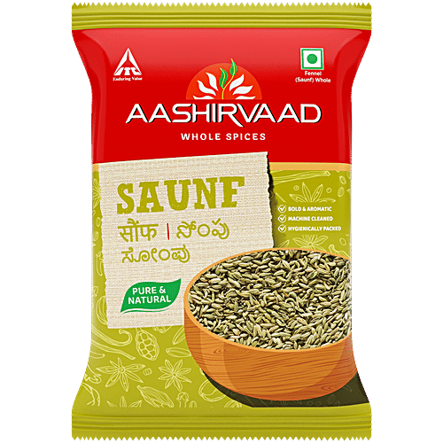 Buy Aashirvaad Saunf Online at Best Price of Rs 90 bigbasket