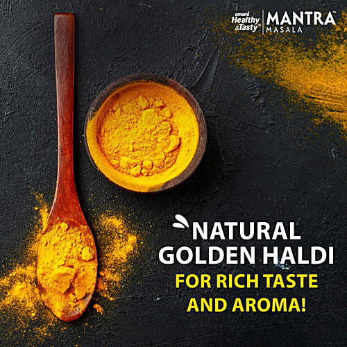 Emami Healthy & Tasty Mantra Haldi/Turmeric Powder, 500 g Pouch No Added Colour & Preservatives