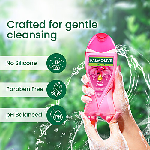 Palmolive Aroma Alluring Love Soft Rose & Peony Shower Gel, 250 ml  