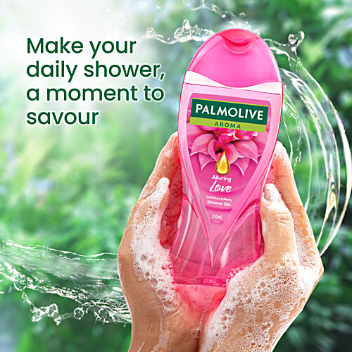 Palmolive Aroma Alluring Love Soft Rose & Peony Shower Gel, 250 ml  
