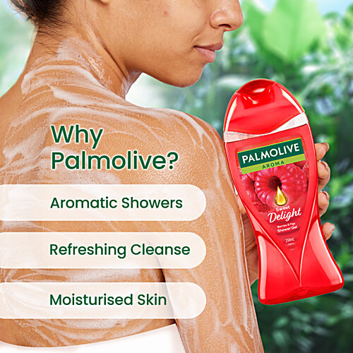 Palmolive Aroma Sweet Delight Berries & Figs Shower Gel, 250 ml  Mood Boosting Fragrance