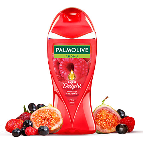 Palmolive Aroma Sweet Delight Berries & Figs Shower Gel, 250 ml  Mood Boosting Fragrance