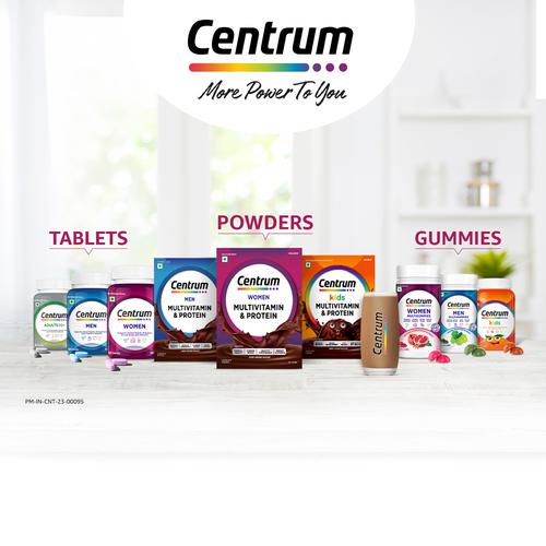 Centrum Women Multivitamin & Protein Nutrition Drink Powder - Chocolate, 200 g Carton 24 Vitamins, Minerals to support Overall Health