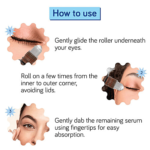 Moody 7D Hydro Burst Moisture Magnet Under Eye Serum - With Hyaluronic & Peptide, 9.8 g  