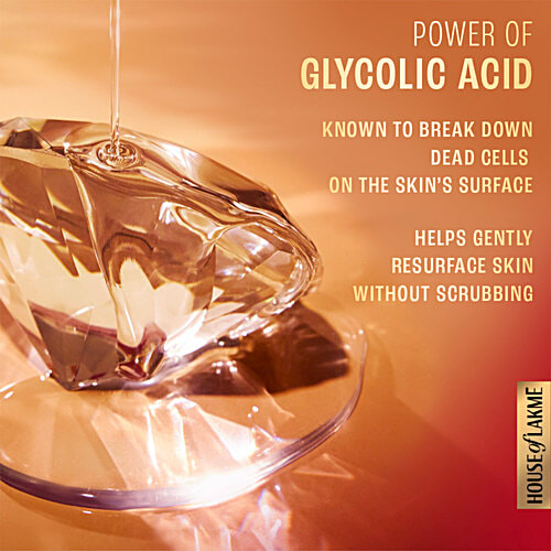 Lakme Glycolic Illuminate Facewash with Glycolic Acid for Gentle Exfoliation & Illuminated Skin, 100 g  For Gentle Exfoliation & Illuminated Skin