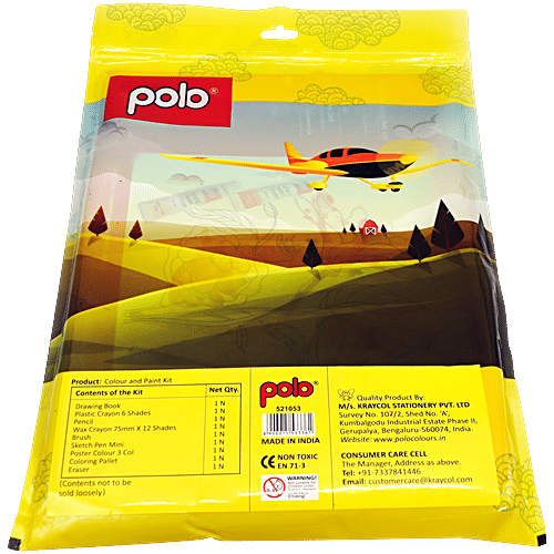 Polo CPK199 Colour & Paint Activity Kit, 1 pc  