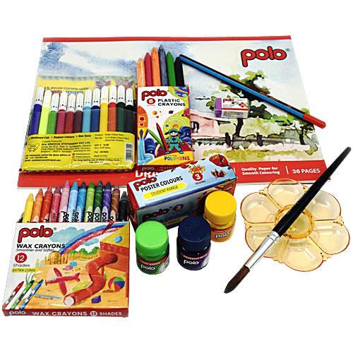 Polo CPK199 Colour & Paint Activity Kit, 1 pc  