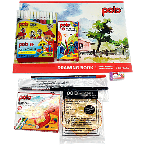 Polo CPK199 Colour & Paint Activity Kit, 1 pc  