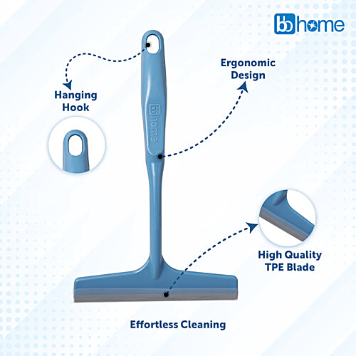 bb home Plastic Squeegee/Wiper - For Kitchen Top & Glass Cleaning, 1 pc  