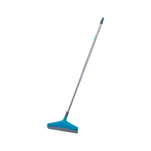 bb home Floor Squeegee - 40 cm Plastic Wiper, 3.5 ft Stainless Steel Stick, 1 pc  