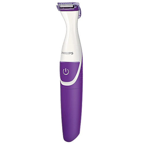 Philips BRT383/15 Essential Bikini Trimmer Trim, Shave & Style - Purple, 1 pc