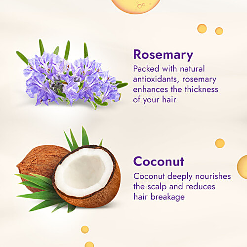 Parachute Advansed Rosemary Enriched Coconut Hair Oil, 300 ml  