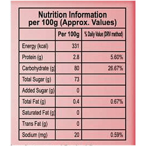 Nature's Choice Royale Seedless Dates, 500 g  