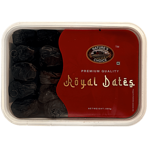 Nature's Choice Premium Quality Royal Dates, 500 g  