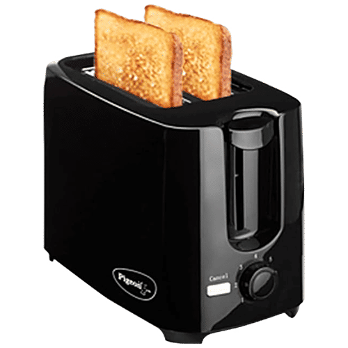 Pigeon by Stovekraft 2 Slice Auto Pop Up Toaster - 750 Watt, Black, 1 PC  