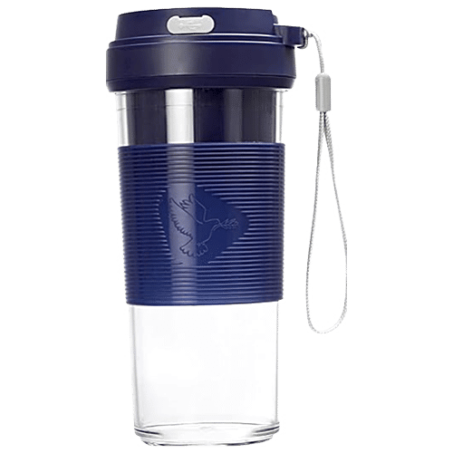 Pigeon by Stovekraft Blendo-Personal Blender - With Juicer Cup Jar, USB Rechargeable, 9 Watt, Blue, 1 PC  