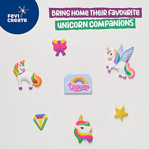 Fevicreate Mould & Paint Universe Of Unicorn Set For Ages 5+, 1 pc  Unleash Creativity
 Fun Art & Craft
 Promotes Expression