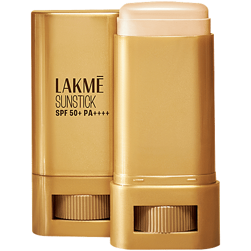 Lakme Sun Expert Invisible Sunstick - SPF 50+ PA++++, For UVA/B, 18 g No white cast, On the go protection