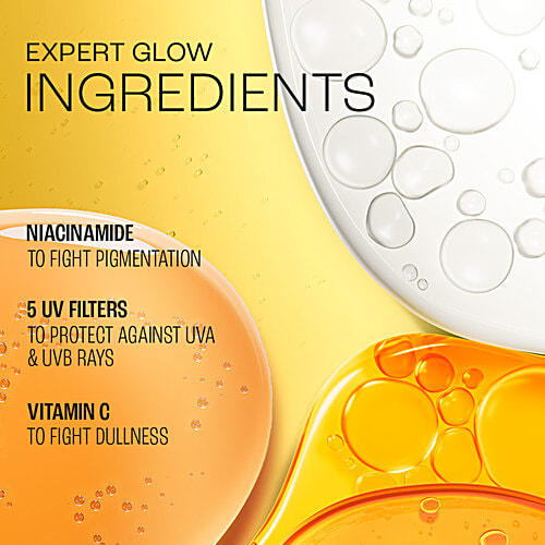 Lakme 5% Niacinamide & VIT C Water Light Sunscreen Gel SPF 50 Pa++++ For Oily Skin, 2X Glow, 56 g  No white cast, For Hydration