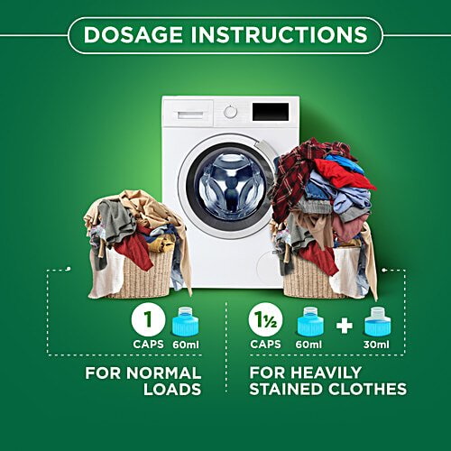 Ariel Power Gel Front Load Liquid Detergent, 4 kg  Removes 100 Stains in 1 Wash