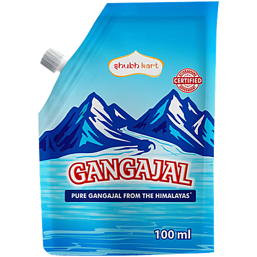 Shubhkart Ganga Jal, 100 ml Pouch 