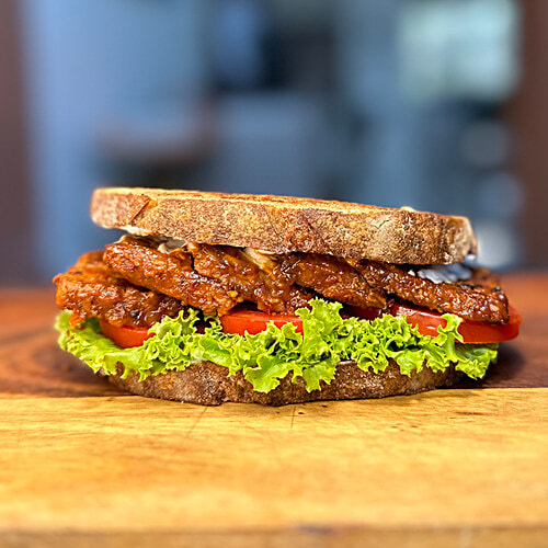 Hello Tempayy Tandoori Tempayy Thins - Heat & Eat, 150 g  30g Protein Per Pack, Heat & Eat In 3 Mins, No Preservatives