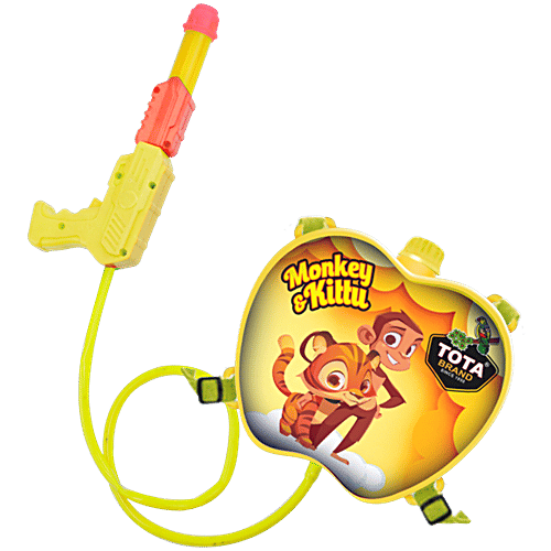 Tota Genius Pichkari With Backpack Water Tank, 1 L  