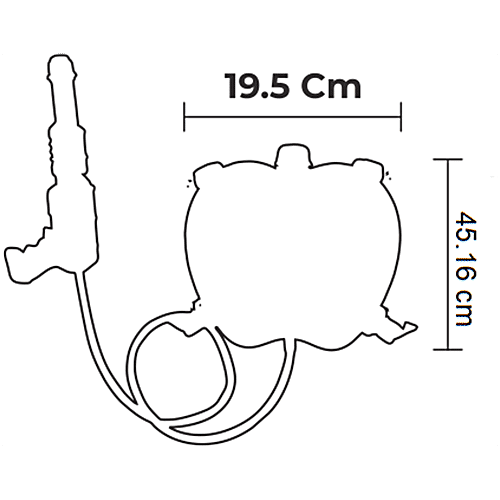 Tota Genius Pichkari With Backpack Water Tank, 1 L  