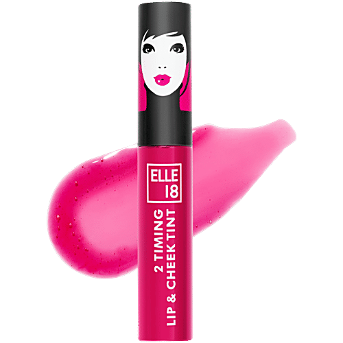 Elle 18 2 Timing Lip & Cheek Tint, 4 ml Candy Floss