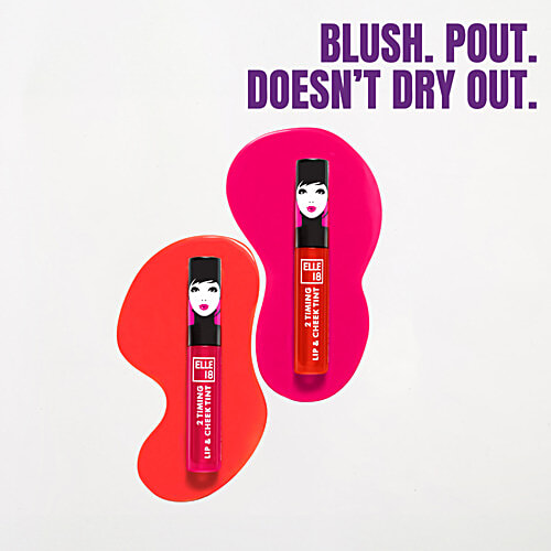 Elle 18 2 Timing Lip & Cheek Tint, 4 ml Candy Floss