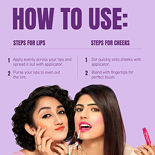 Elle 18 2 Timing Lip & Cheek Tint, 4 ml Candy Floss