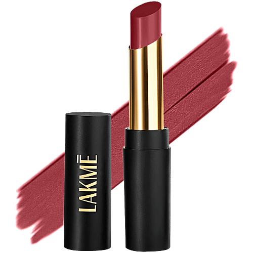 Lakme Absolute Beyond Matte Lipstick, 3.4 g 104 Maroon Magnet