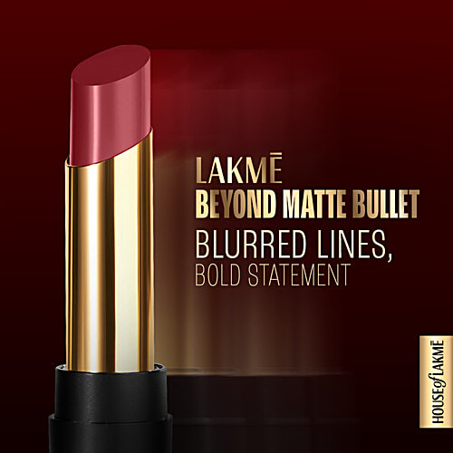 Lakme Absolute Beyond Matte Lipstick, 3.4 g 104 Maroon Magnet