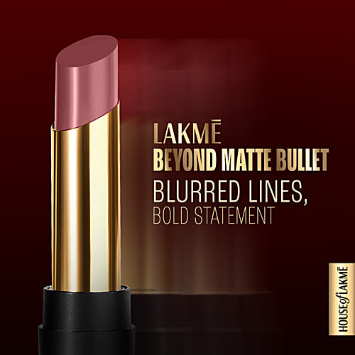 Lakme Absolute Beyond Matte Lipstick, 3.4 g 302 Nude Nectar 