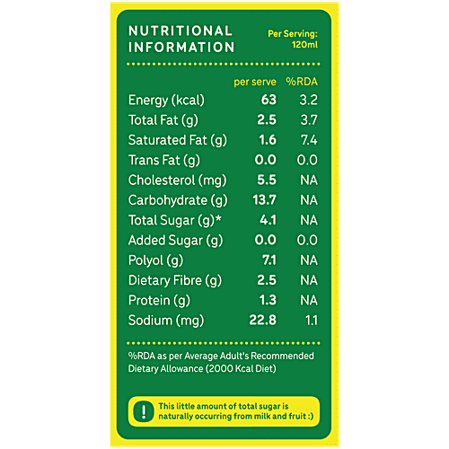 Go Zero Mango Guilt Free Duets Ice Cream Bar, 60 ml No Added Sugar, Low Calorie