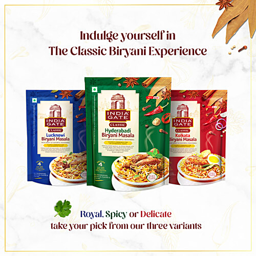 India Gate Classic Kolkata Biryani Masala, 120 g
