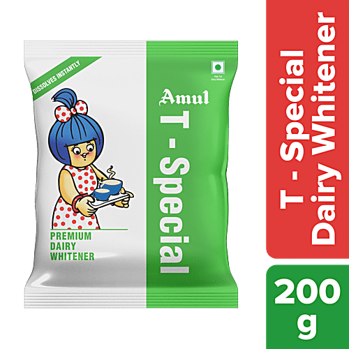 Amul 'T-Special' Premium Dairy Whitener, 200 g Pouch 