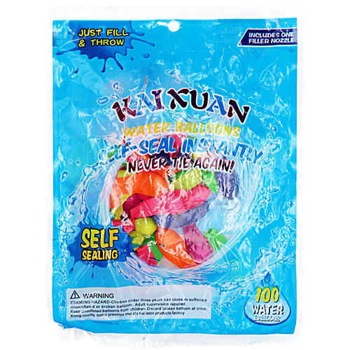 Darling Toys Kaixuan Self-Sealing Water Balloons, 100 pcs  
