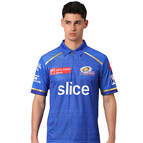 playR x Mumbai Indians Fan Jersey T-Shirt, 1 pc (Size - M) 