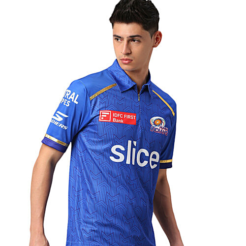 playR x Mumbai Indians Fan Jersey T-Shirt, 1 pc (Size - M) 
