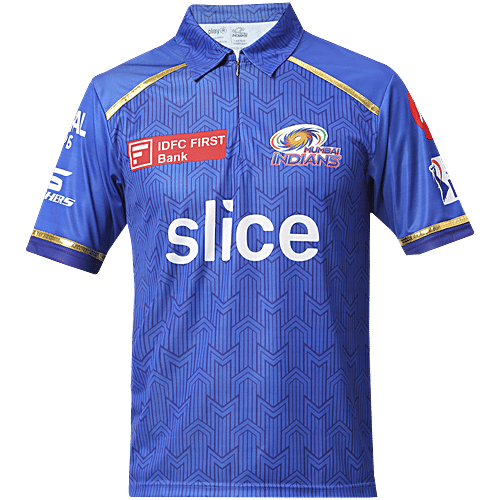 playR x Mumbai Indians Fan Jersey T-Shirt, 1 pc (Size - M) 