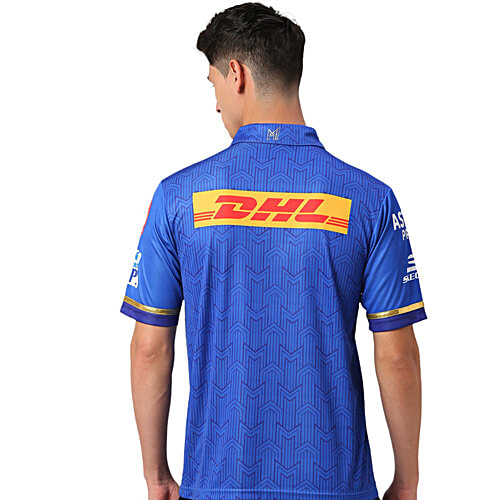 playR x Mumbai Indians Fan Jersey T-Shirt, 1 pc (Size - L) 