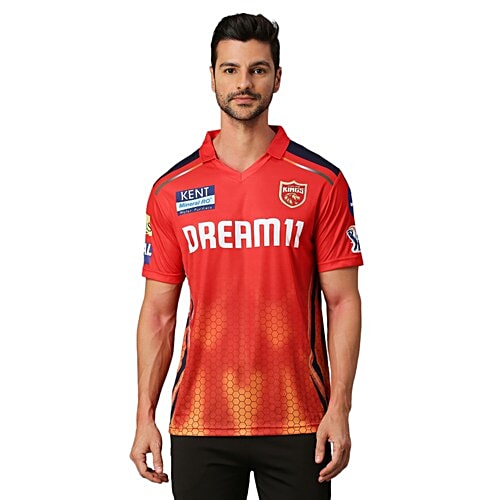 playR x Punjab Kings Fan Jersey T-Shirt, 1 pc (Size - L) 